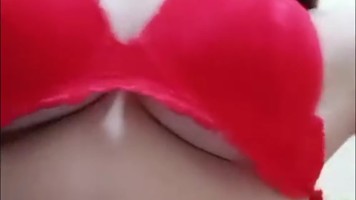 Akhirnya Telanjang Dada Kakak Bra Merah Remas Nenen Susu