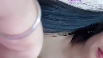 Veronica Kena Ewe Doggy sama Pacarnya